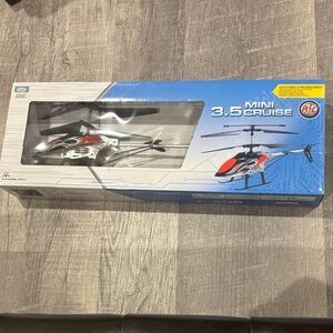 Mini 3.5 Cruise RC Helicopter - Red and Black